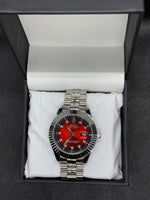 Rolex date Date Just Deep Maroon