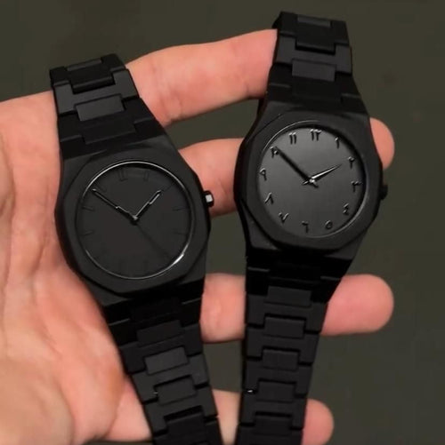 Black Arabic Aura Watch