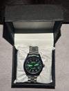 Rolex date Date Just Emerald Green
