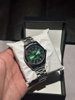 Rolex date Date Just Emerald Green