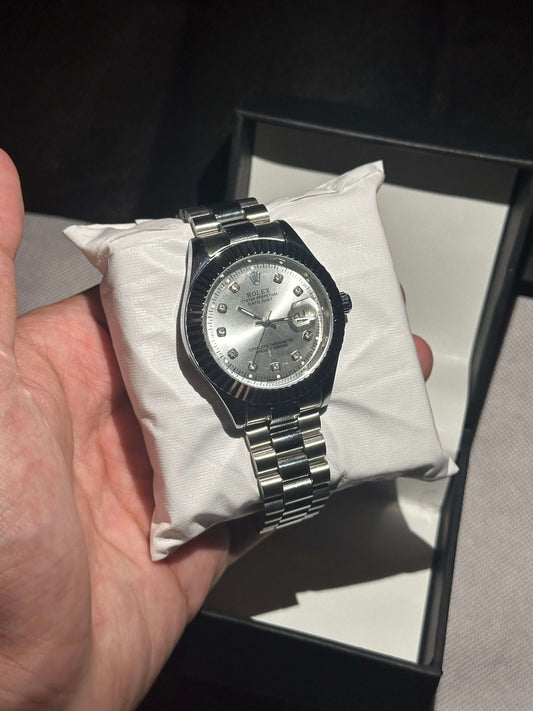 Rolex date Date Just Ivory Pearl